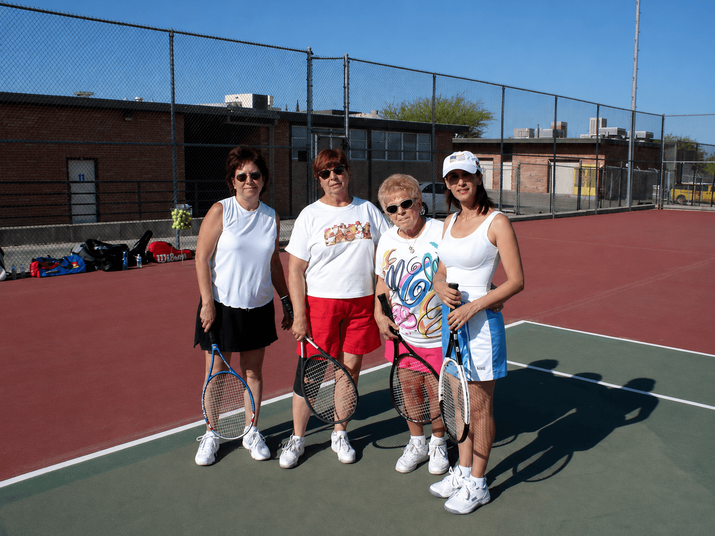 Tennis clinic community group